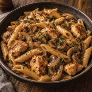 Brown Chicken Pasta