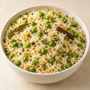 Mutter Pulao 青豆黄饭