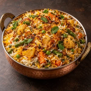 Vegetable Biryani 印度杂菜黄饭