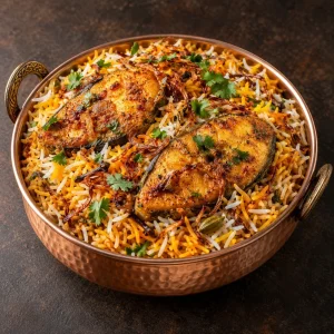 Fish Biryani 印度鱼柳黄饭