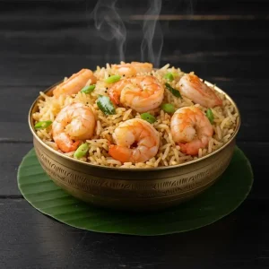 Prawn Biryani 印度虾黄饭